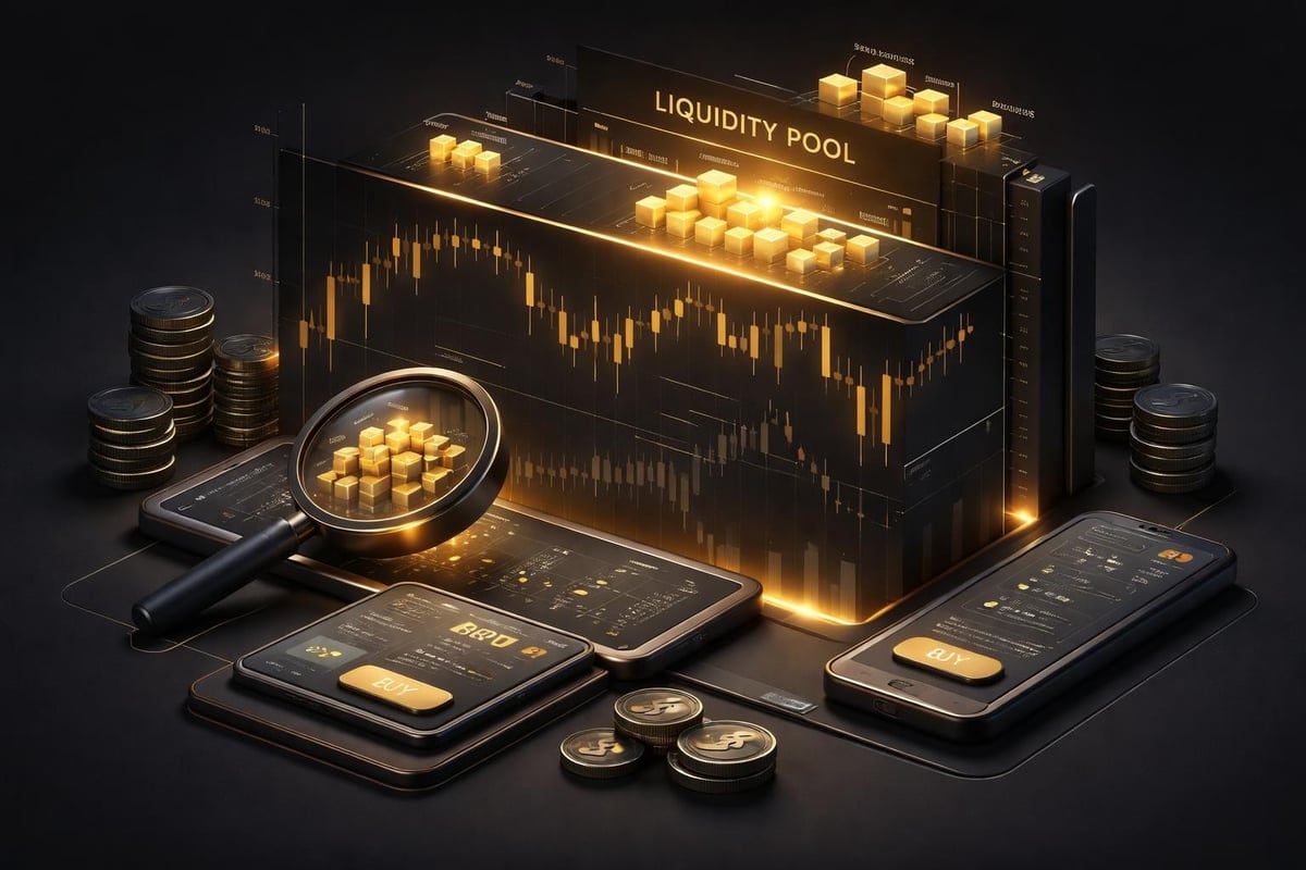 Buy side liquidity formation