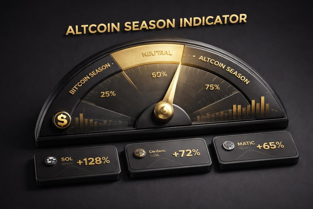 Altcoin season vs Bitcoin season thresholds