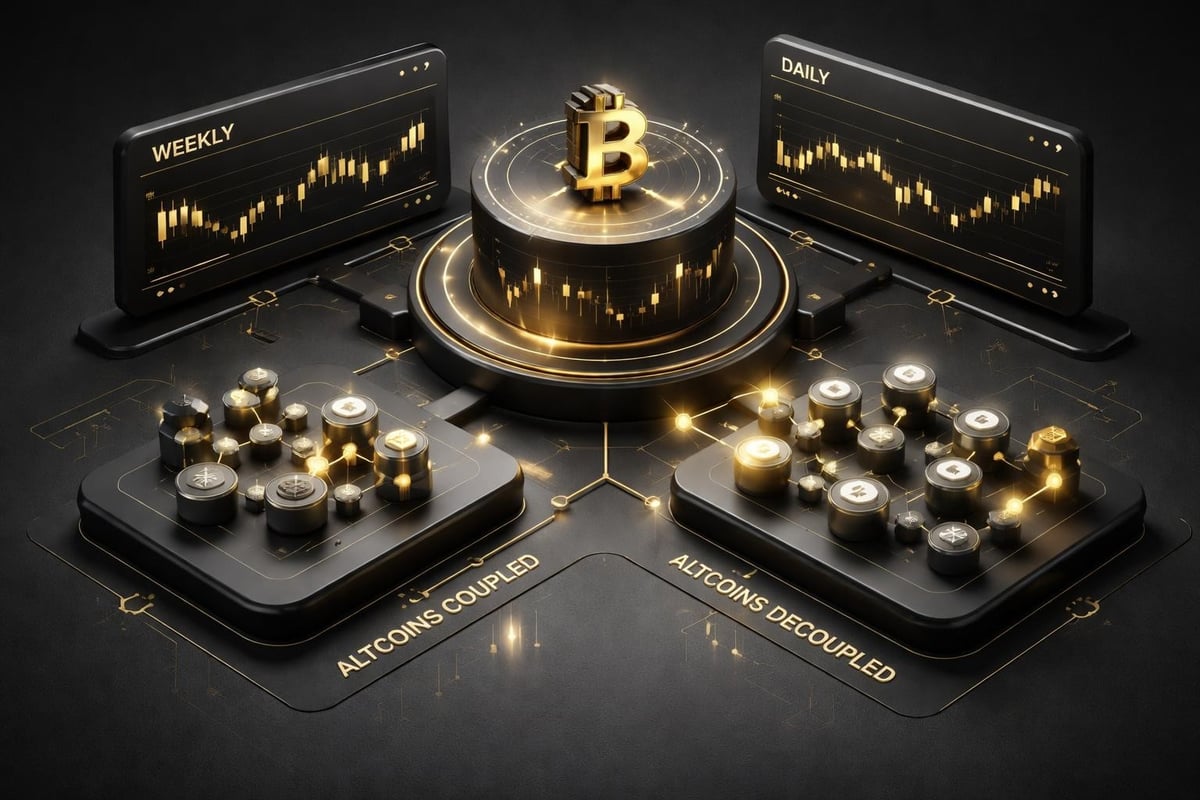 Bitcoin dominance and altcoin correlation