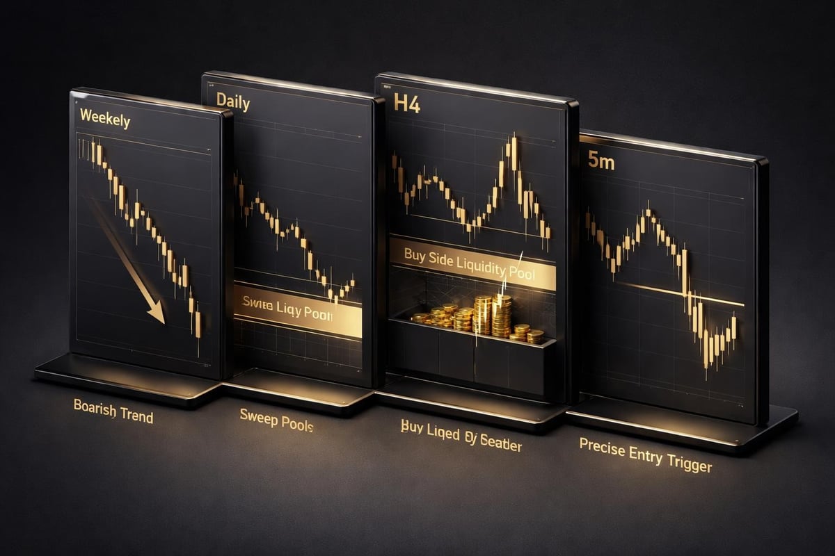 Multi-timeframe liquidity